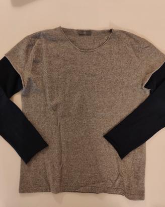 Felpa McQueen uomo lana cotone