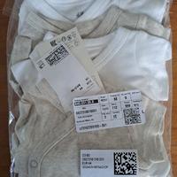 5 Body neonato cotone NUOVI 