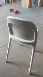 Sedia URBAN IKEA bianco opaco