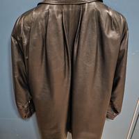 Giubbotto nero di pelle da donna