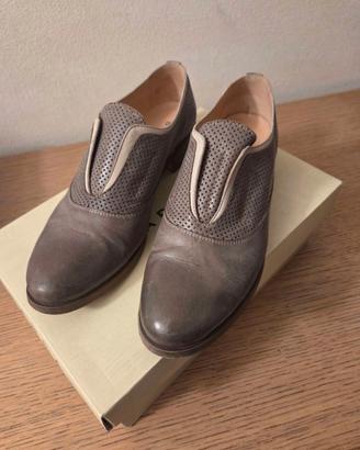 scarpe donna BARCA artigianale mocassino 38