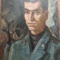 vecchio dipinto su tavola