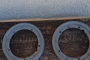 Coppia cerchi per Vespa "Vespone" (PX/Sprint