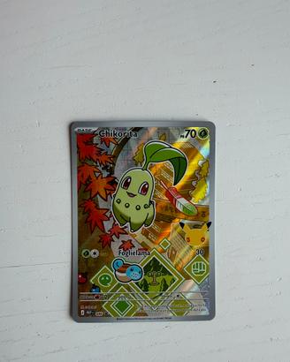 Pokèmon chikorita promo 30 anni