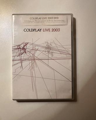 COLDPLAY LIVE 2003 DVD