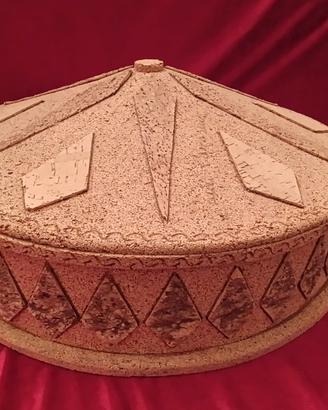 Scatola sughero con coperchio bottega Fancello 
