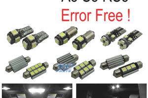 KIT 16 LAMPADE LED INTERNE PER AUDI A5 S5 RS5 B8 0