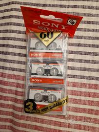 microcassette sono Pack da 3