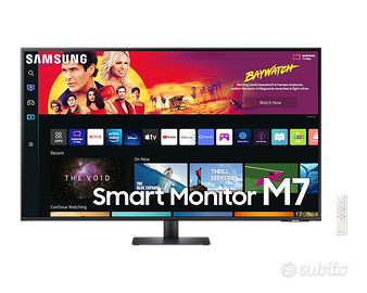 Monitor Smart Samsung 43 Pollici 4K