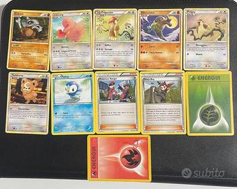 Lotto 11 Carte Pokémon Vintage 13