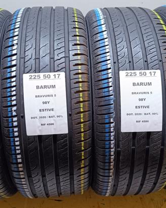 4 GOMME 225 50 17 BARUM 98Y RIF4586