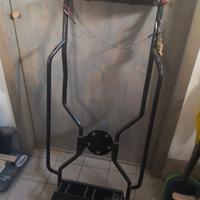 Porta sci per gomma di scorta come nuovo
