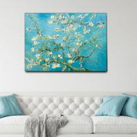 Quadro in tela Van Gogh - Ramo di mandarlo fiorito