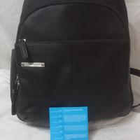 zaino piquadro marrone in pelle 