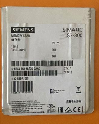 SIEMENS 6ES7 953-8LG30-0AA0 128KB - MEMORY CARD.