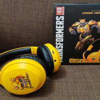 Cuffie Gaming Wireless + Cavo Transformers NUOVE