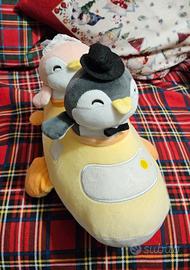 MINISO Peluche Pinguini sposi sull’Aereo NUOVO