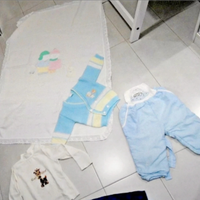 Set stock abbigliamento neonato 6/18 mesi