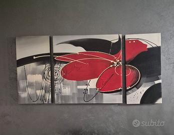 dipinto su tela texturizzato