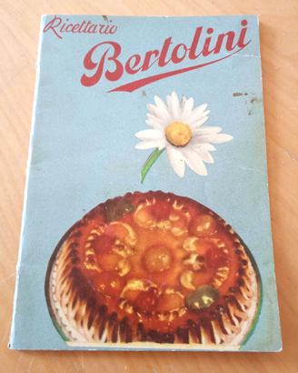Ricettario Bertolini 1958