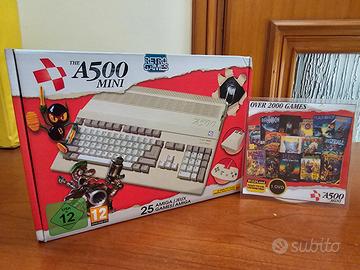 THE AMIGA A500 MINI + GIOCHI