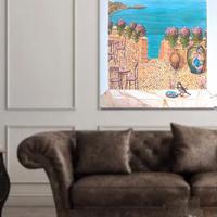 quadro dipinto a mano 