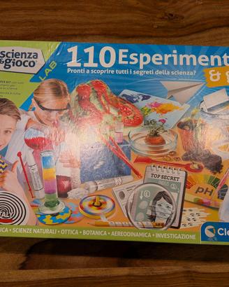 Set 110 esperimenti, gioco creativo Clementoni + 8