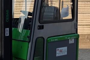 Porte con finestrino muletto elettrico cesab