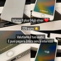 Iphone 8plus 64gb silver e tanti altri dispositivi