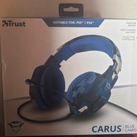 Cuffie Carus  blue camo