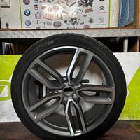 cerchio Audi Q5 2015 in ferro 21 pollici bicolore