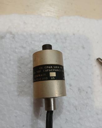 condensatore con cavo di prova