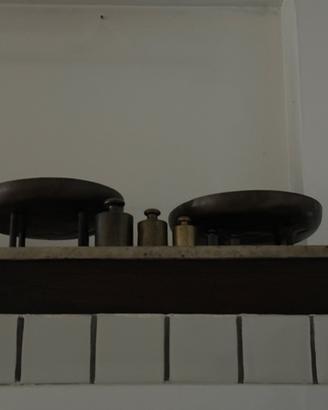 BILANCIA A STADERA, FERRO STIRO E ANTIQU. RURALE