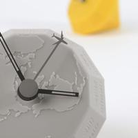 Orologio da tavolo in gel poliuretanico mod. GLOBE