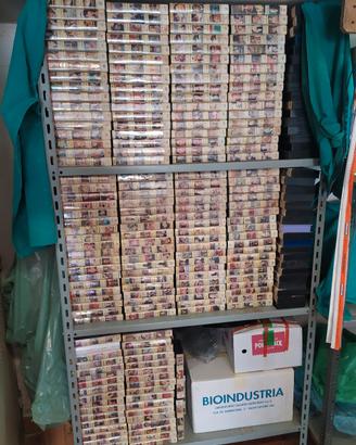 blocco videocassette film d 'epoca