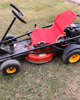 Tagliaerba trattorino wolf garten kart