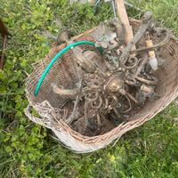 lampadario vintage da restrutturare