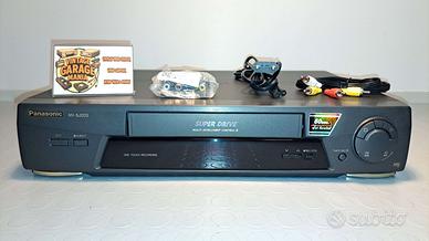 VIDEOREGISTRATORE VHS PANASONIC NVSJ203 HIFI +CAVI