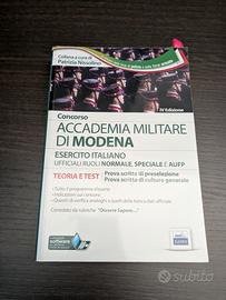 libro concorso accademia militare 