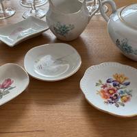 Oggetti vari in porcellana