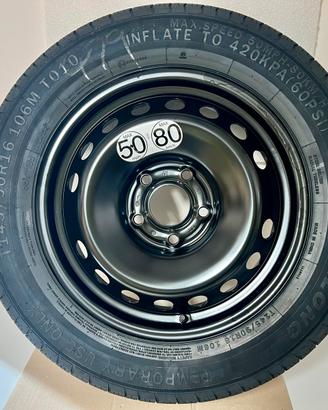 Ruotino scorta Nissan 145/90 R16 Nuovo