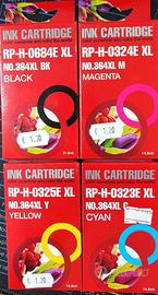 KIT CARTUCCE HP 364XL COMPATIBILI CON CHIP PER HP