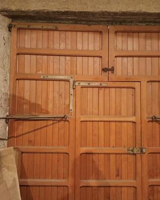 portone in legno iroko  3mt x3mt 
