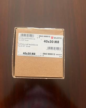 Quattro pezzi piedini antivibranti Würth