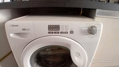 lavatrice 8 kg MARCA IBERNA SOLO 5 LAVAGGI FATTI -