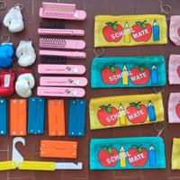 Lotto 40 gadget segnaposto chiudifesta portachiavi