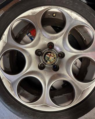 4 cerchi da 17” per Alfa Romeo Giulietta.