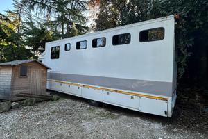 Van trasporto 6 cavalli con living