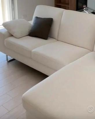 DIVANO CUBO ROSSO CHAISE LONGUE