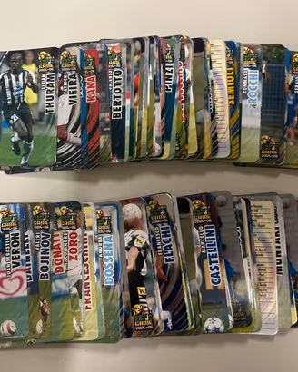 Lotto carte calcio Panini Serie A 2005 2006
